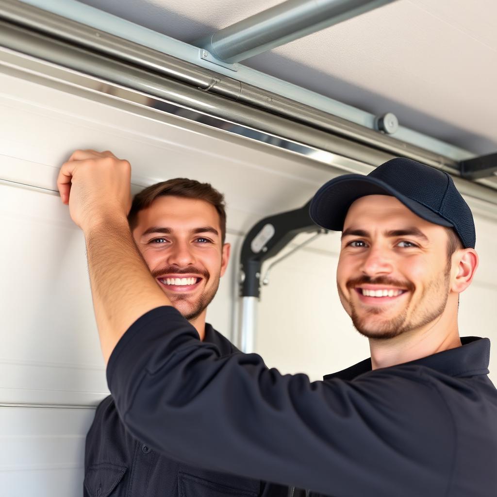 Certified Garage Door Upton technician replacing garage door weather seal in Massachusetts